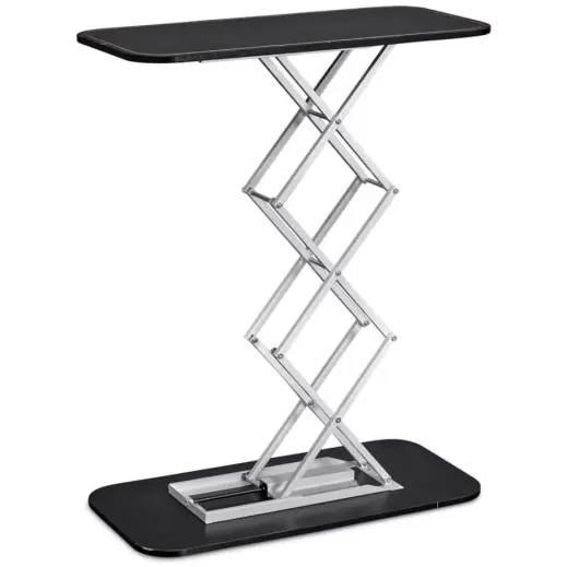 Pop-Up Hydraulic Fabric Counter Stand Open